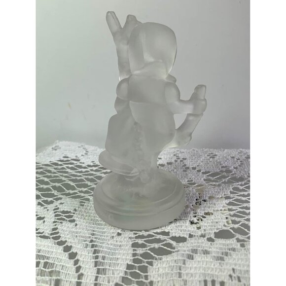 Hummel Goebel Apple Girl Crystal Figure 3.75 inch tall - Picture 4 of 5